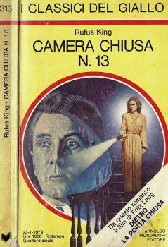 Camera chiusa N. 13 - Rufus King - copertina