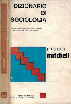 Dizionario di sociologia - G. Duncan Mitchell - copertina