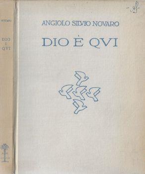 Dio è qui - Angiolo Silvio Novaro - copertina