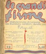 Le grandi firme. Quindicinale di novelle dei massimi scrittori. Anno II, 1925, n.22, 23, 24, 34, 36