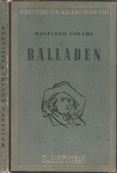Balladen - Johann Wolfgang Goethe - copertina