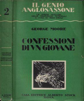 Confessioni di un giovane - George Moore - copertina