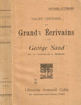 Pages choisies des grands écrivains - George Sand - copertina