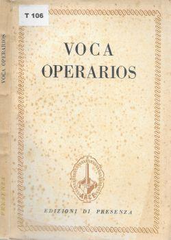 Voca Operarios. Primi passi dell'a. c. in parrocchia - copertina