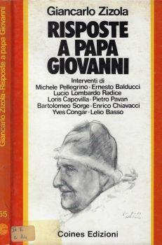 Risposte a Papa Giovanni - Giancarlo Zizola - copertina