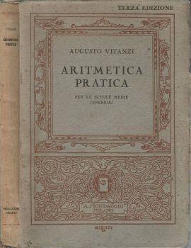 Aritmetica pratica. per le Scuole Medie Inferiori - copertina