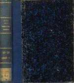 Atti della Fondazione Scientifica Cagnola. dalla sua istituzione in poi - Volume Decimonono che abbraccia gli anni 1903-1904 Volume Ventesimo Anni 1904-1905 Volume Ventunesimo che abbraccia gli anni 1906-1907