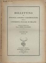 Bollettino di Zoologia Agraria e Bachicoltura della Università Statale di Milano. Fondato e diretto dal Prof. Remo Grandori - Volume XII - Anno 1943-44