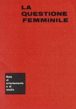 La questione femminile - Aida Tiso - copertina