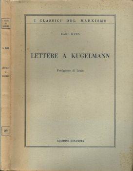 Lettere a Kugelman - Karl Marx - copertina