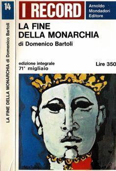 La fine della monarchia - Domenico Bartoli - copertina