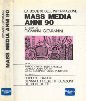 Mass Media anni 90. Saggi - copertina