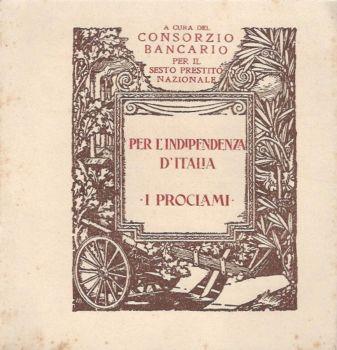 Per l'Indipendenza d'Italia. I proclami - copertina