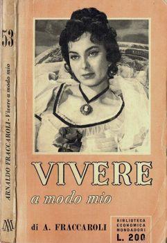 Vivere a modo mio - A. Fraccaroli - copertina