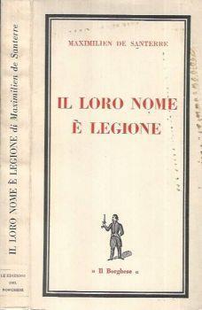 Il loro nome è Legione - Maximilien de Santerre - copertina