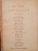 Nuova Antologia di lettere arti e scienze