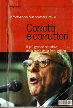 Corrotti e corruttori. Le motivazioni della sentenza Imi - Sir. Il più grande scandalo della storia della Repubblica - copertina