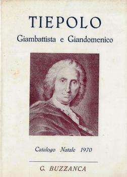 Tiepolo. 10 capricci di Giambattista 32 acqueforti di Giandomenico Catalogo Natale 1970 - copertina