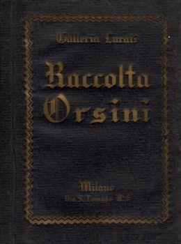 Catalogo della vendita all'Asta della " Raccolta Orsini " - Aa.vv. - copertina