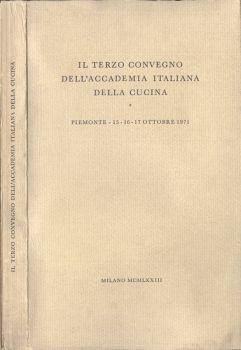 Il terzo convegno dell' Accademia Italiana della Cucina - copertina