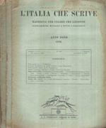 L' Italia che scrive - Anno Nono n° 1-2-12. Rassegna per coloro che leggono