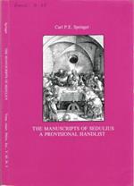 The manuscripts of Sedulius a provisional handlist