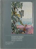 Bartolomeo Sanguineti mostra personale. Dal 19 dicembre 1977 al 3 gennaio 1978
