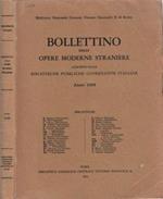 Bollettino delle Opere Moderne Straniere. acquisite dalle Biblioteche Pubbliche Governative Italiane - Anno 1968