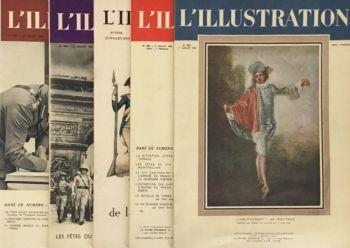 L' Illustration 97 Année - N. 5026 - 5027 - 5028 - 5029 - 5030 Juillet 1939. Journal Hebdomadaire Universel - copertina