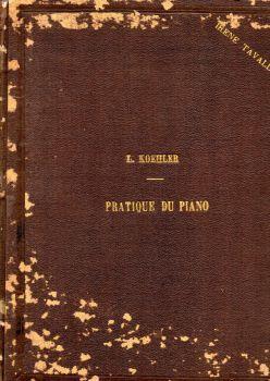 E'cole pratique du piano. Op. 249 - Louis Kohler - copertina