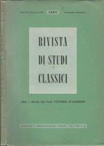 Rivista di studi classici, anno VI, fascicolo III