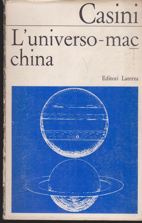 L' universo-macchina Origini della filosofia newtoniana - Paolo Casini - copertina