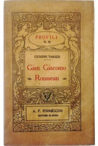 Gian Giacomo Rousseau - Giuseppe Tarozzi - copertina