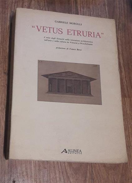 Vetus Etruria - Gabriele Morolli - copertina