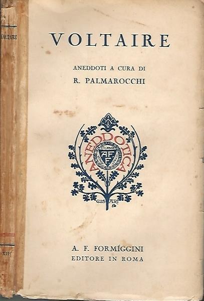 Voltaire - R. Palmarocchi - copertina