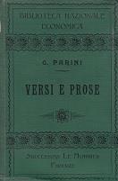 Versi e prose