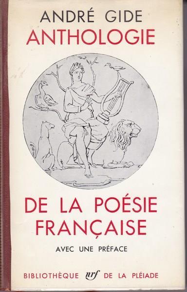 Anthologie de la poésie francaise - André Gide - copertina