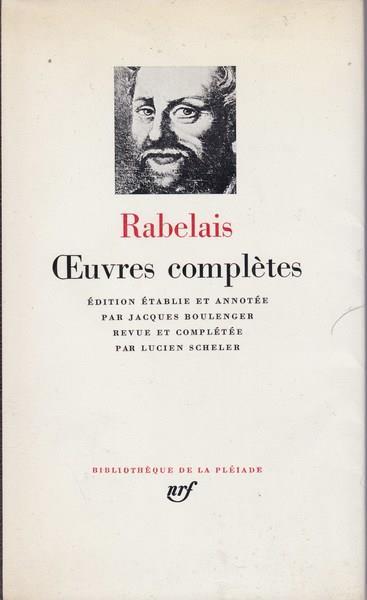 Oeuvres complètes - François Rabelais - copertina