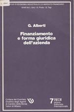 Finanziamento e forma giuridica dell'azienda