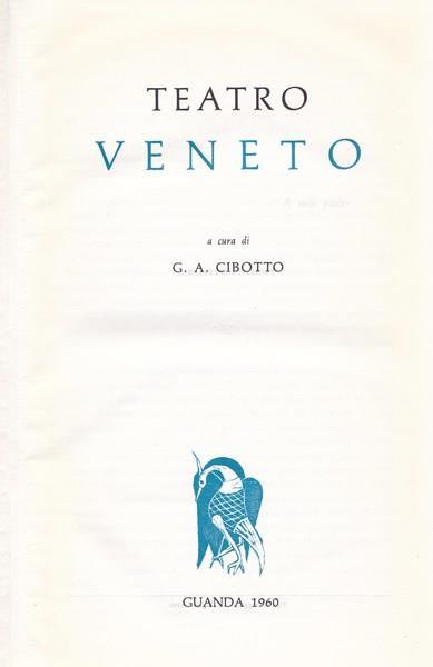 Teatro veneto - copertina