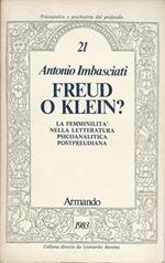 Freud O Klein? - La Femminilità Nella Letteratura Psicoanalitica Postfreudiana