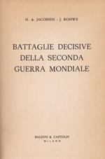 Battaglie decisive della seconda guerra mondiale