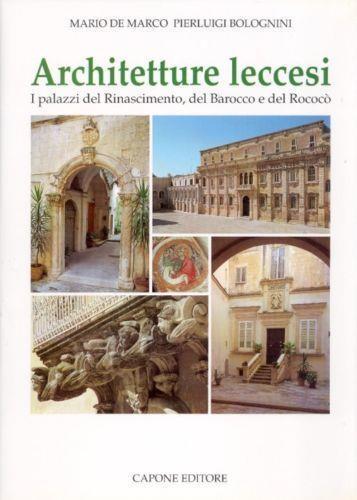 Architetture leccesi - Mario De Marco - copertina