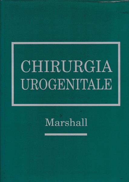 Chirurgia urogenitale - Marshall - copertina