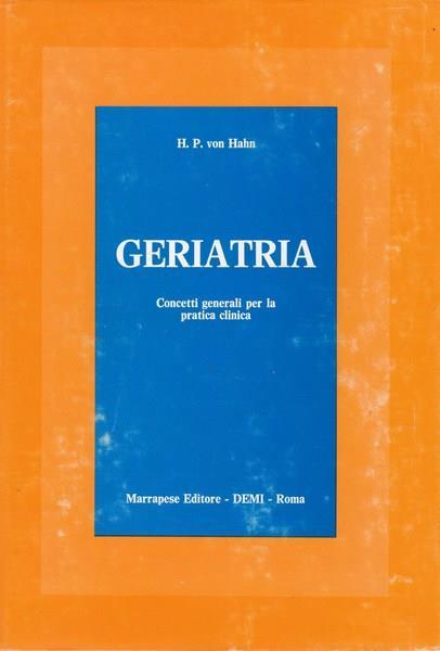 Geriatria. Concetti generali per la pratica clinica - copertina