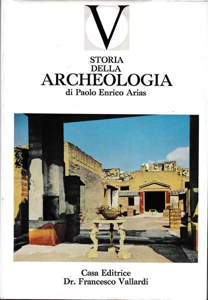 Storia della Archeologia - P. Enrico Arias - copertina