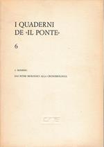 I quaderni del ponte. 6. Dai ritmi biologici alla cronobiologia