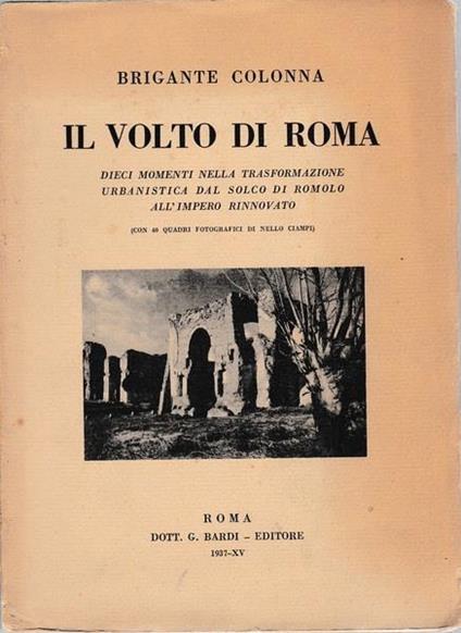 Il volto di Roma - Brigante Colonna - copertina