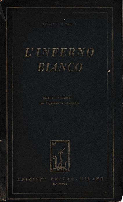 L' inferno bianco - Cesco Tomaselli - copertina