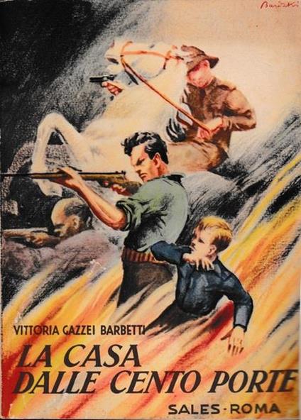 La casa dalle cento porte - V. Gazzei Barbetti - copertina